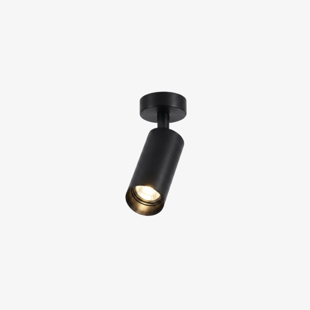 LED-Schienenbeleuchtung mit verstellbaren radialen Spotlights – Modern Industrial