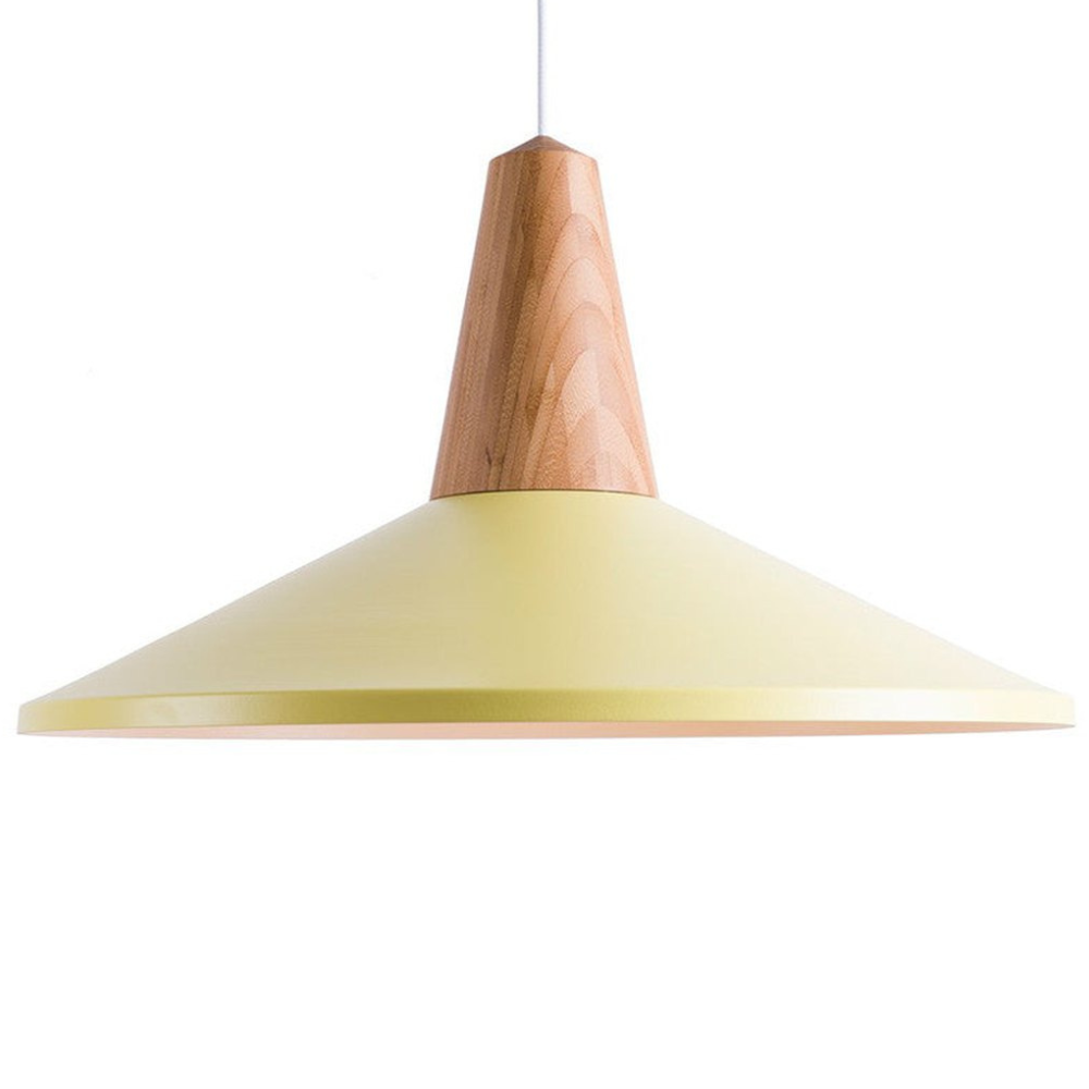 Modern Wood Nordic Pendant Light - Artisan Macaron Silhouette Hanging Lamp