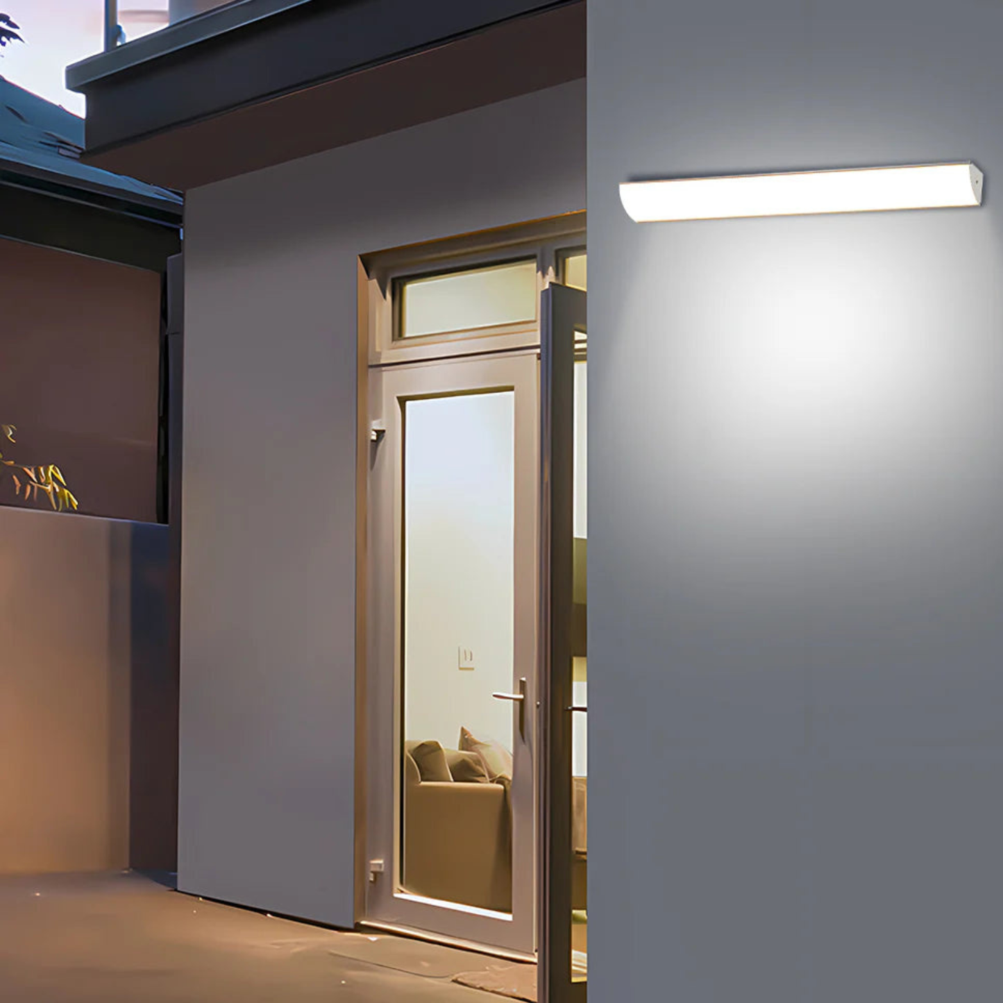 Modern Linear Beam Outdoor LED Wall Light