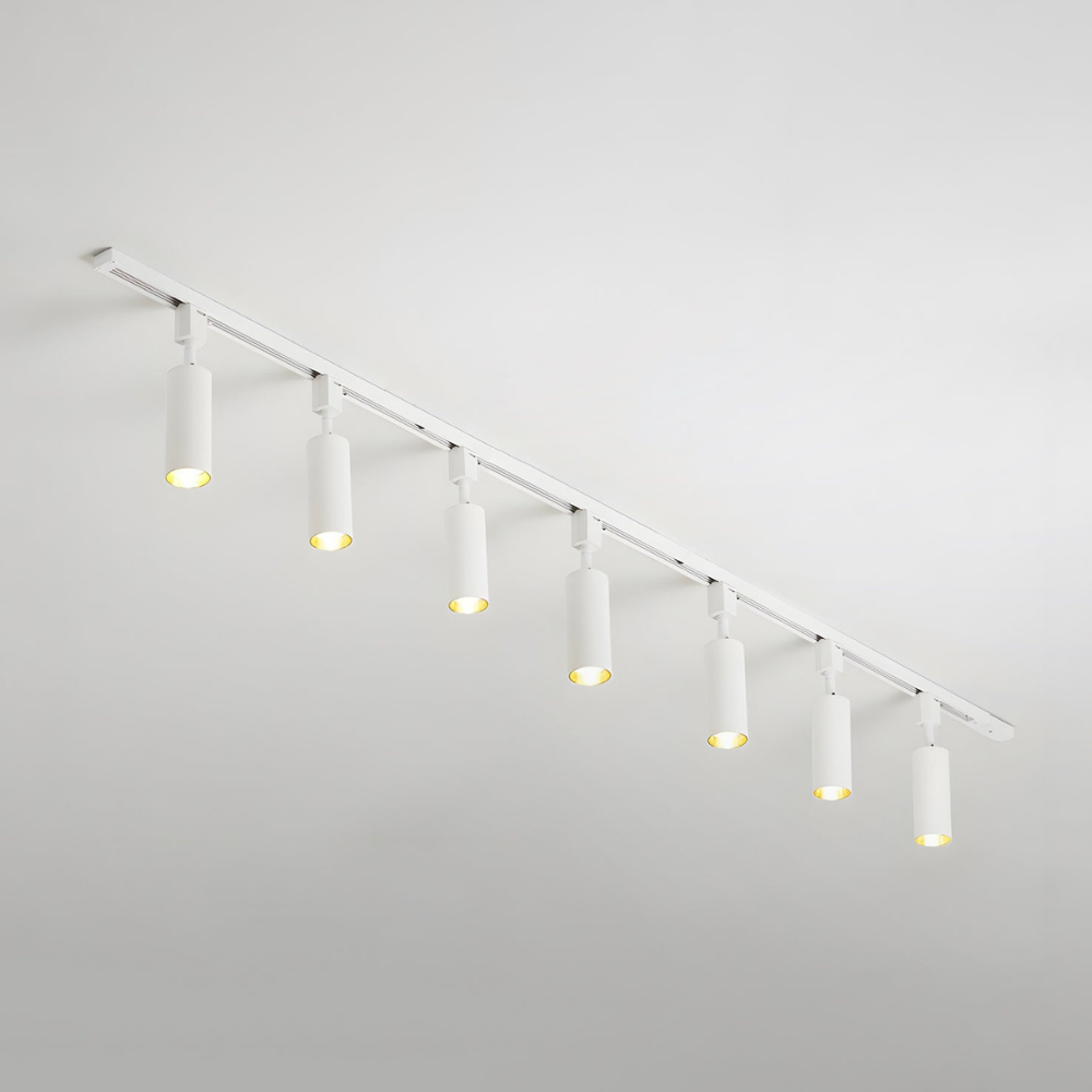 LED Track Lighting with Integrated LED and Adjustable Rail - Architectural Style