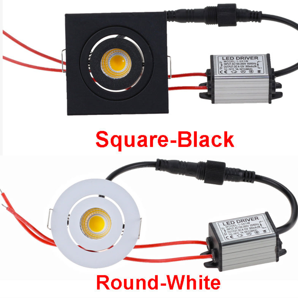 Éclairage encastré sans boîtier - LED COB extérieure dimmable - Angle de faisceau de 60 degrés