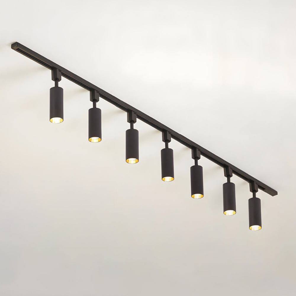 LED Track Lighting with Integrated LED and Adjustable Rail - Architectural Style