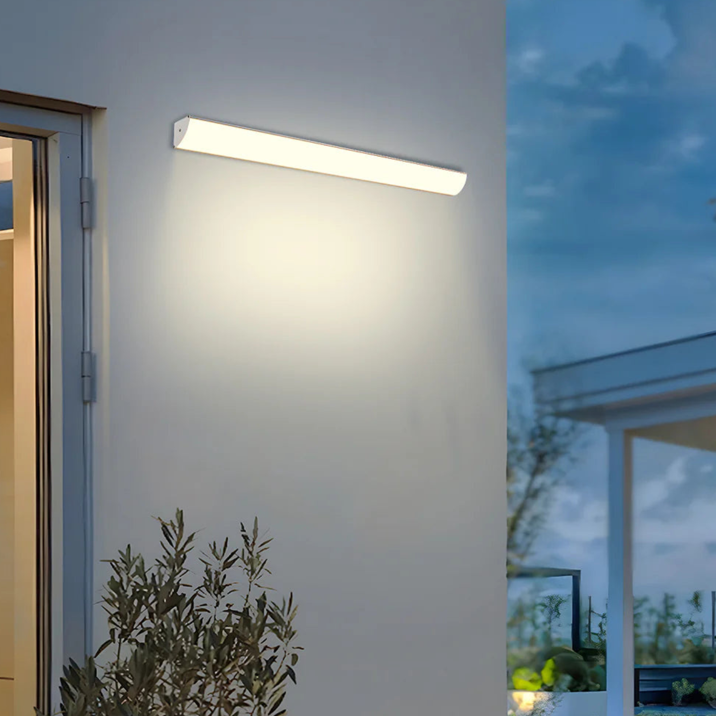 Modern Linear Beam Outdoor LED Wall Light