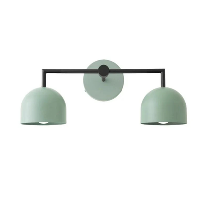 Bathroom lights above mirror with Metallic Frame - Mid-Century Modern
