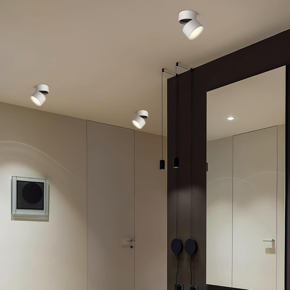 Adjustable Aluminum Ceiling Cylinder Light – Minimalist Architectural Design