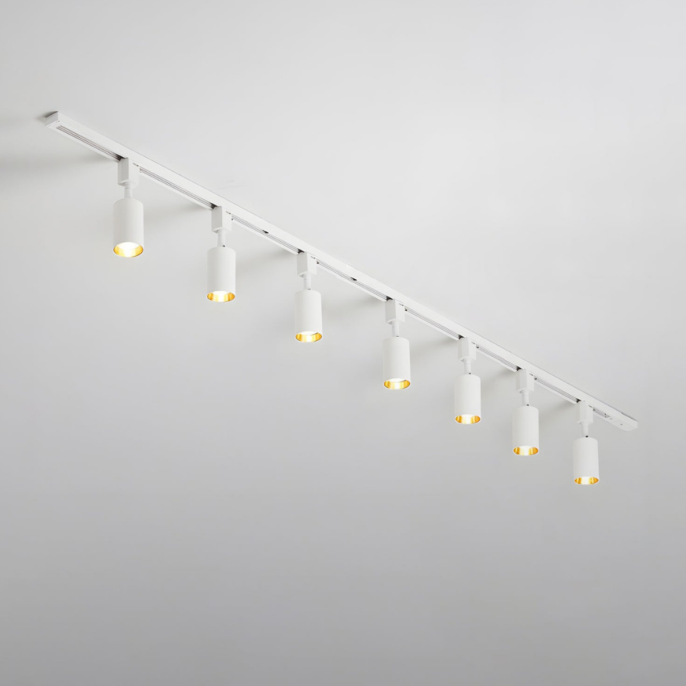 LED Track Lighting with Integrated LED and Adjustable Rail - Architectural Style