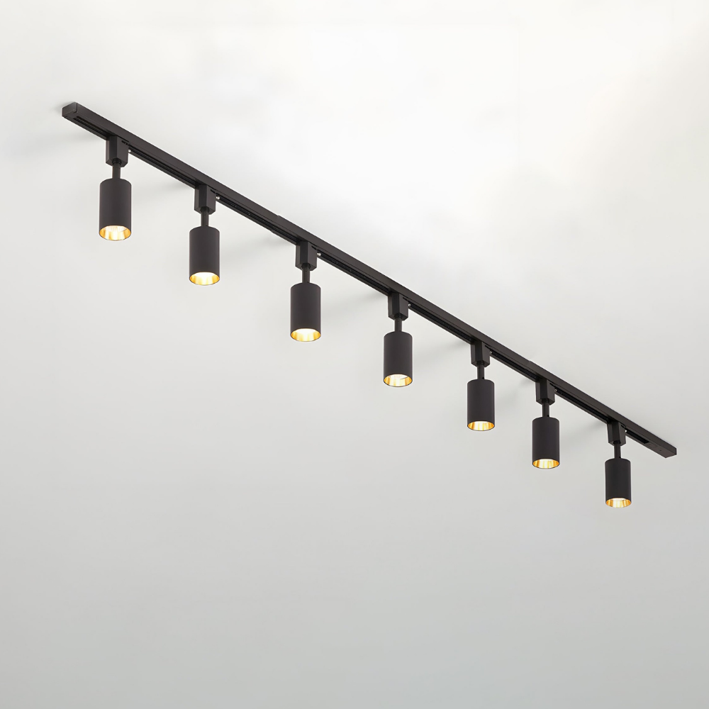 LED Track Lighting with Integrated LED and Adjustable Rail - Architectural Style