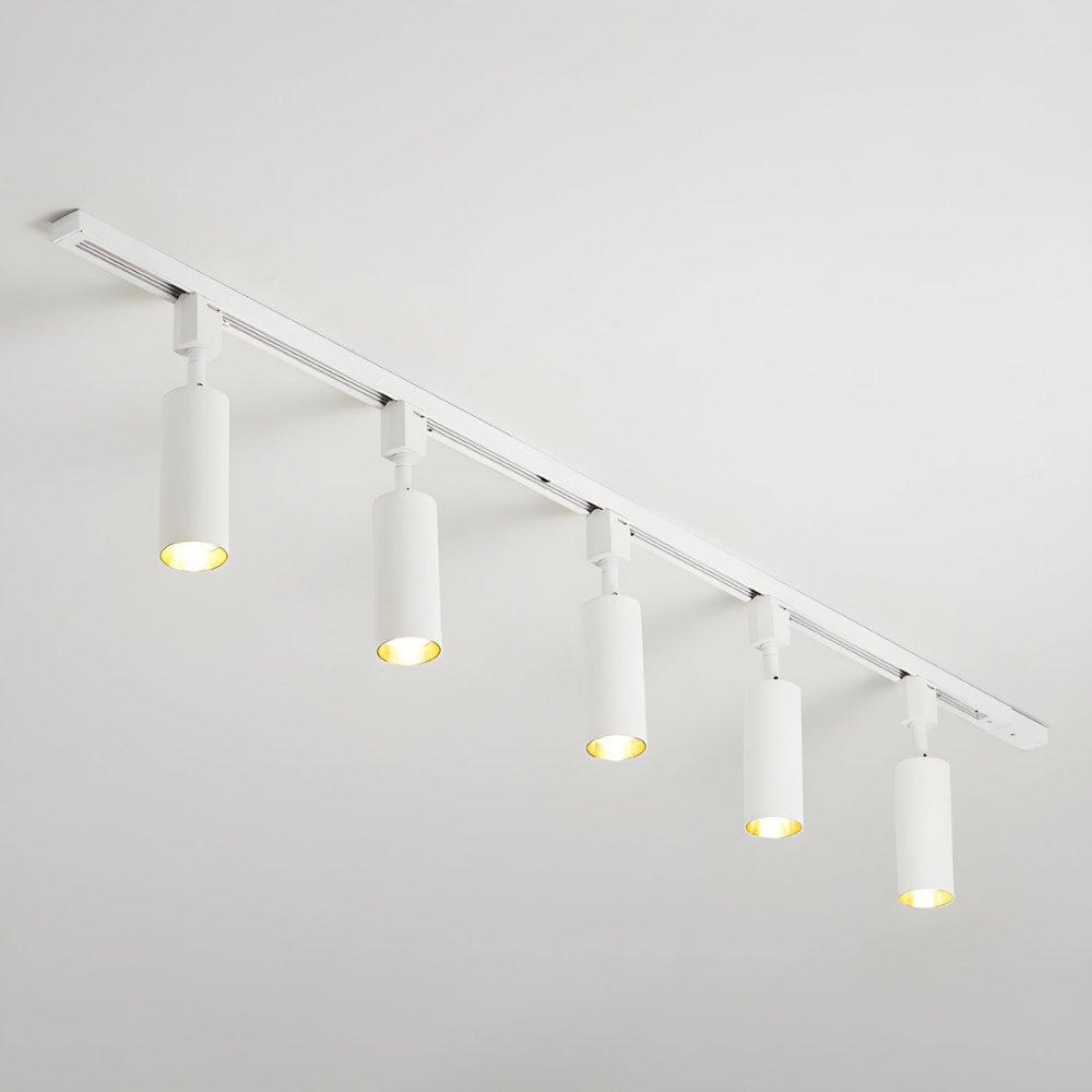LED Track Lighting with Integrated LED and Adjustable Rail - Architectural Style