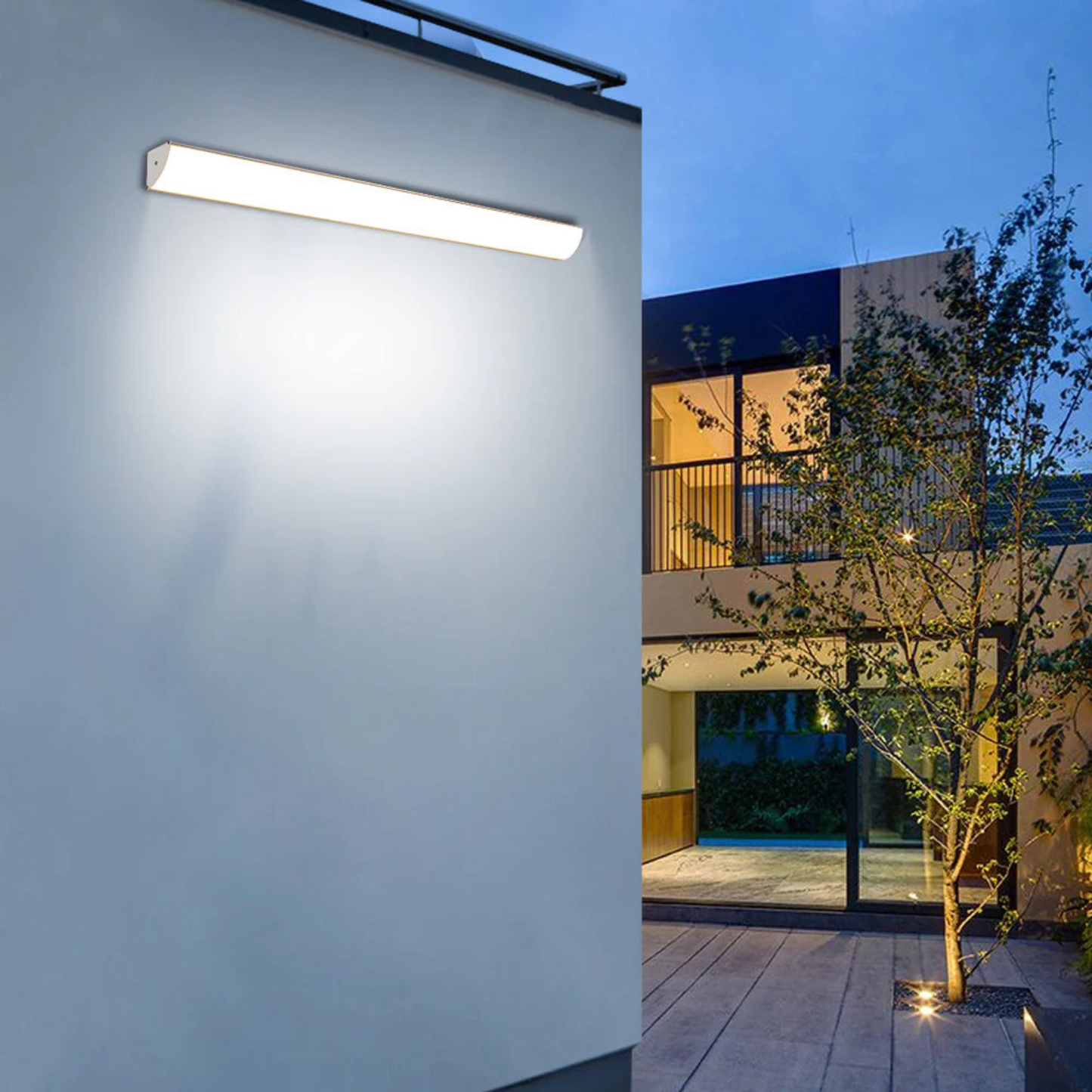 Modern Linear Beam Outdoor LED Wall Light