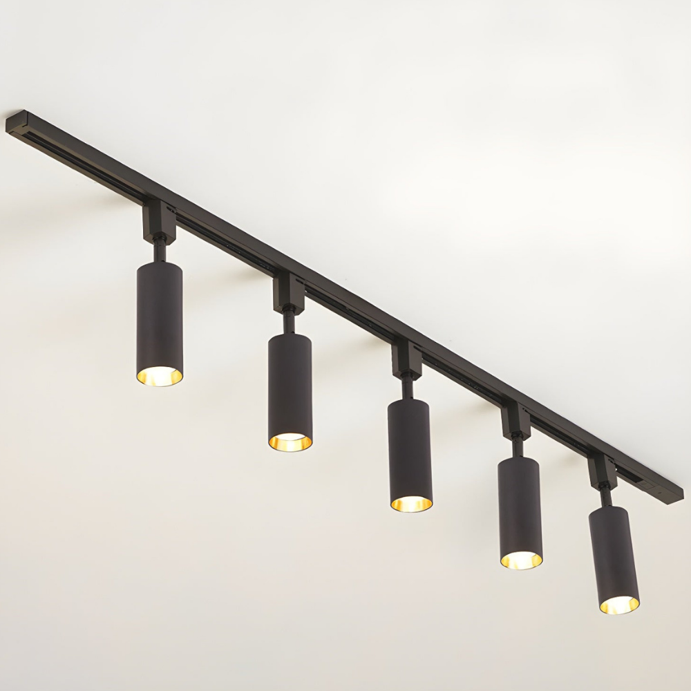 LED Track Lighting with Integrated LED and Adjustable Rail - Architectural Style