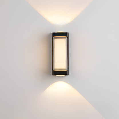 Outdoor Led Porch Lights with Integrated LED and Frosted Acrylic Lens