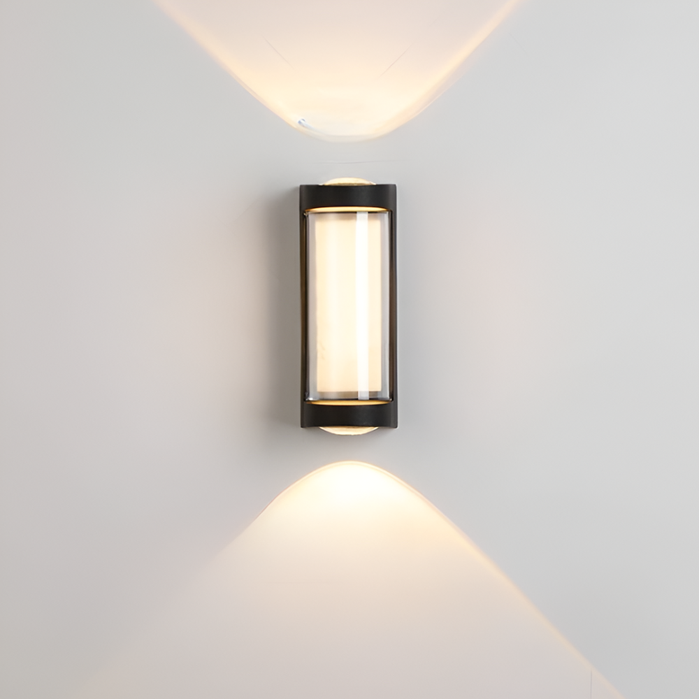 Außen-LED-Verandaleuchten mit integrierter LED und mattierter Acryllinse