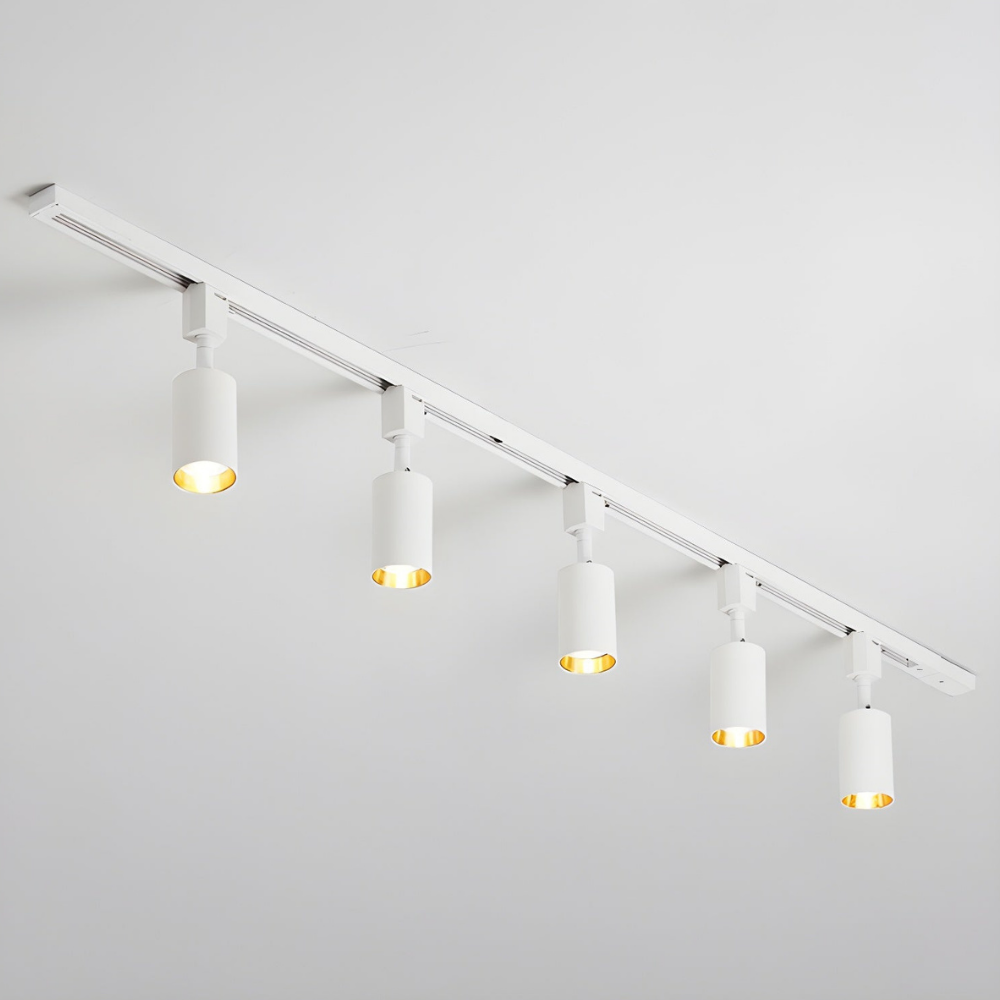 LED Track Lighting with Integrated LED and Adjustable Rail - Architectural Style