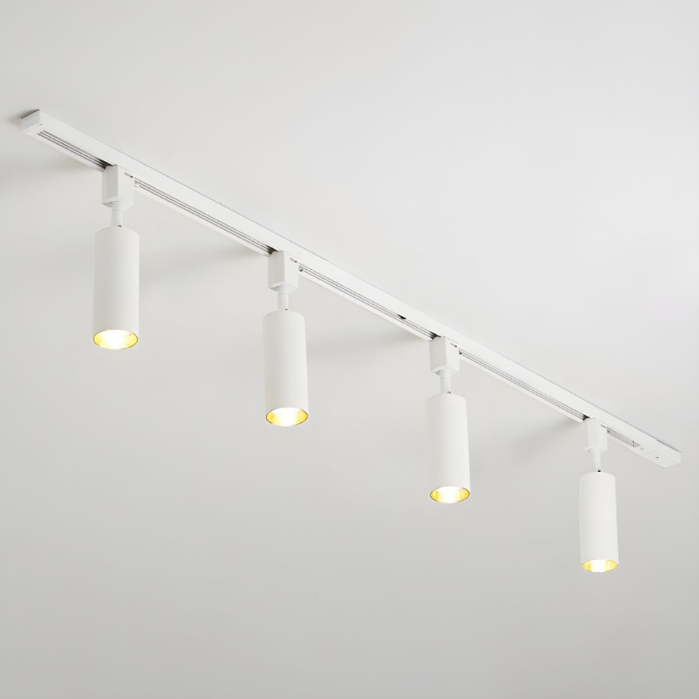 LED Track Lighting with Integrated LED and Adjustable Rail - Architectural Style