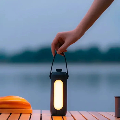 Rechargeable Outdoor Lamp with Warm Glow Glow - Portable Minimalist