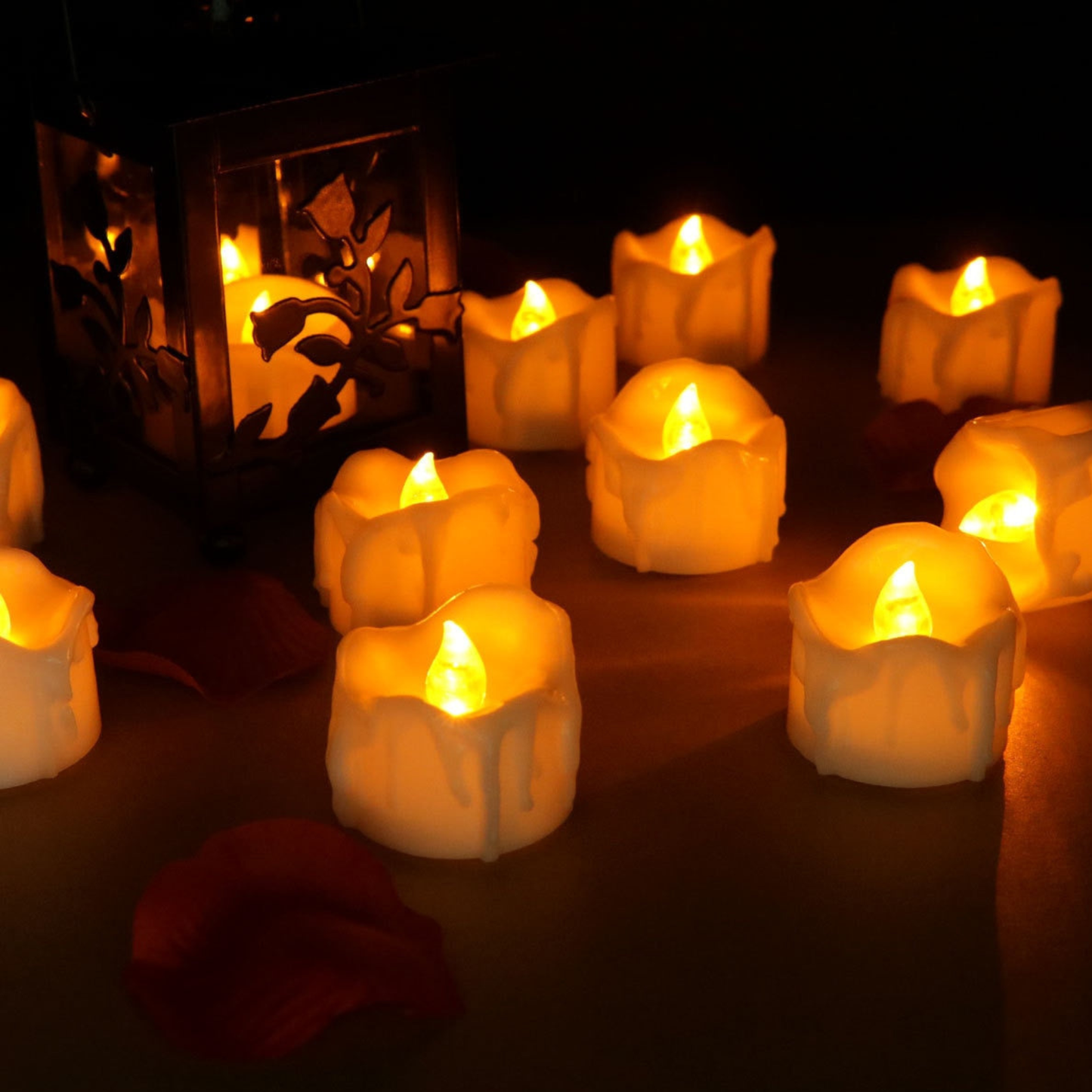 Flickering Flameless Candle Tea Lights