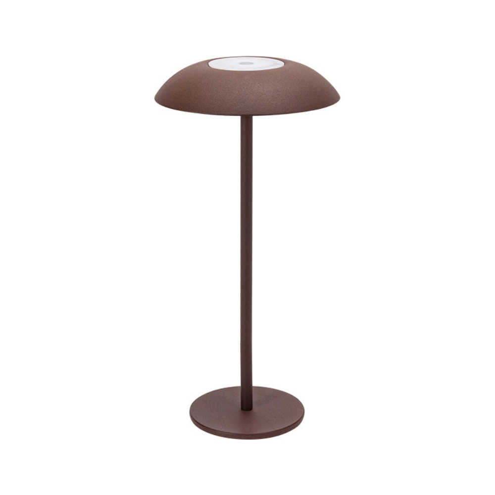 Rechargeable LED Table Lamp - Cordless Iron Desk Light - Modern Minimalist