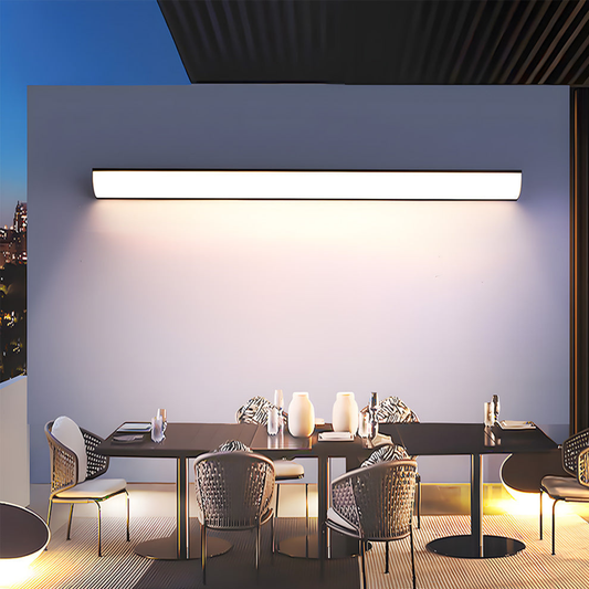 Modern Linear Beam Outdoor LED Wall Light