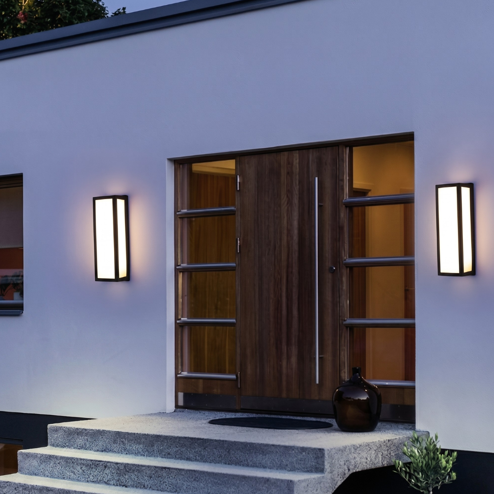 Außenwandleuchte mit Bewegungssensor – Modern Minimalistisch