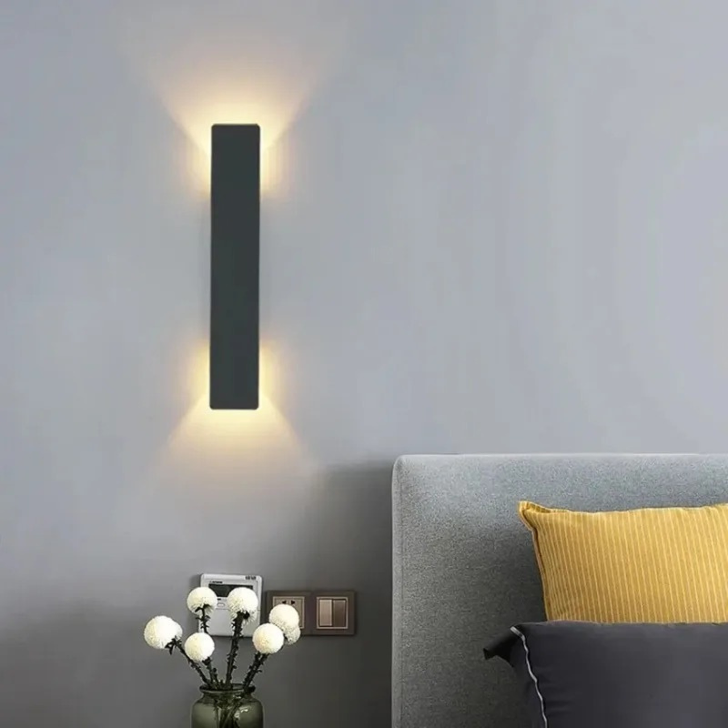 Applique murale linéaire à DEL pour l'extérieur - Lampe de jardin