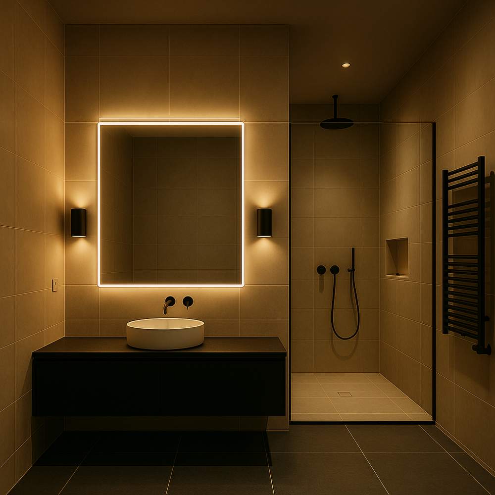 Plug In LED Night Light Wall Sconce - Dual Direction Cylinder