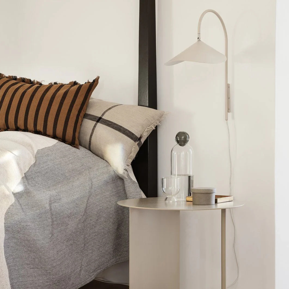 Wall Lamp with 180 Degree Rotation - Minimalist Mid Century Black