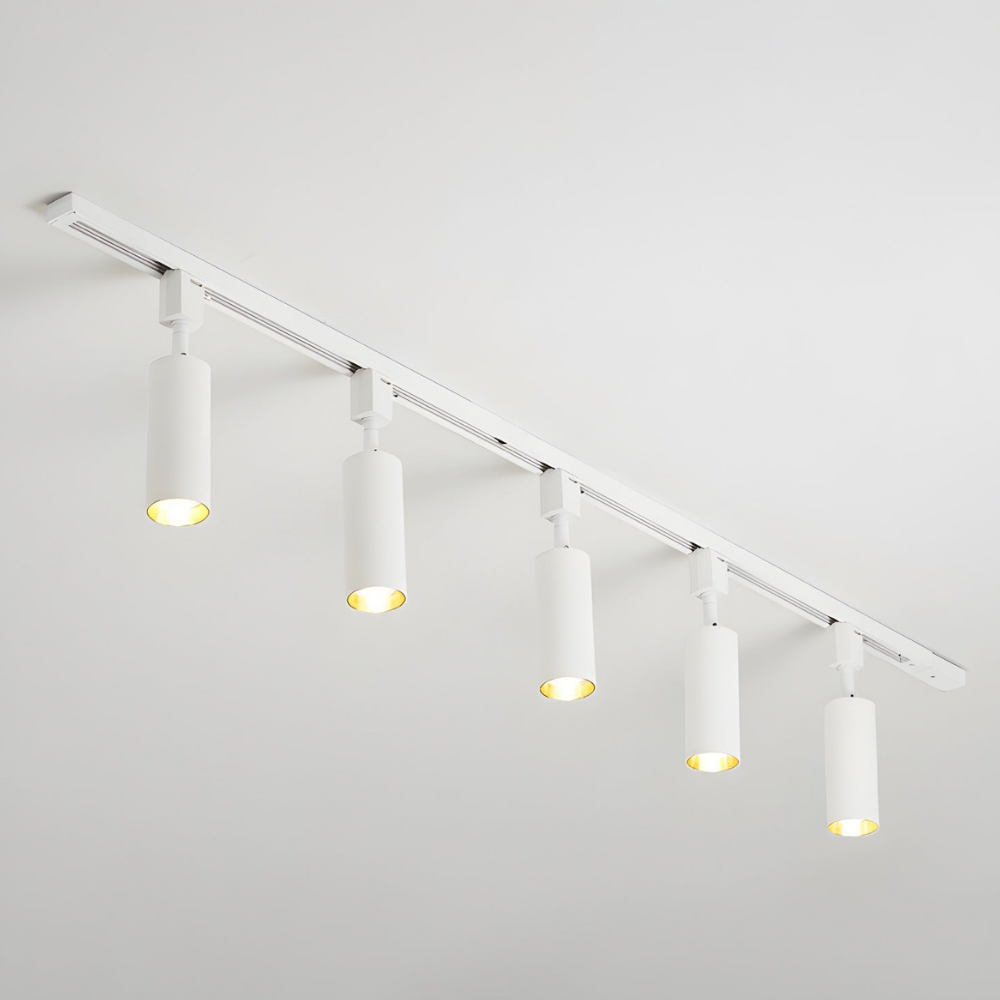 LED Track Lighting with Integrated LED and Adjustable Rail - Architectural Style
