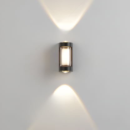 Outdoor Led Porch Lights with Integrated LED and Frosted Acrylic Lens