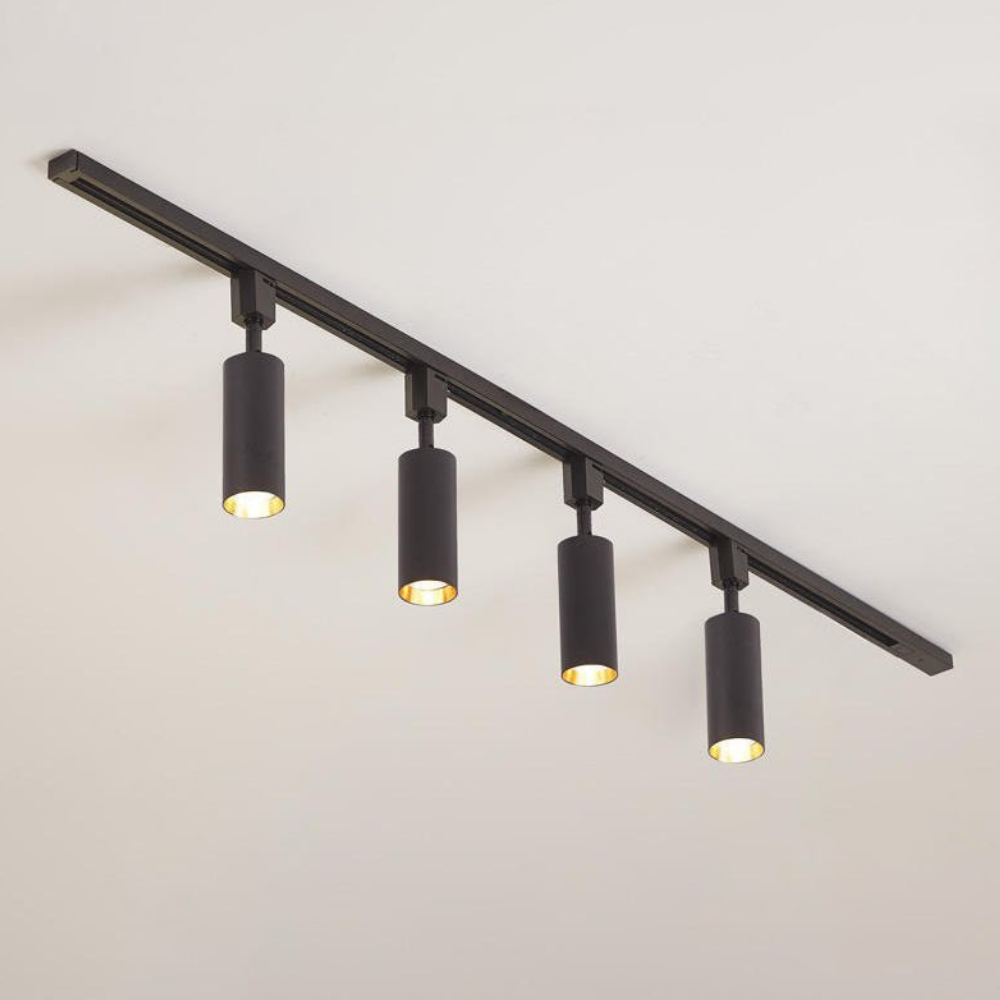 LED Track Lighting with Integrated LED and Adjustable Rail - Architectural Style