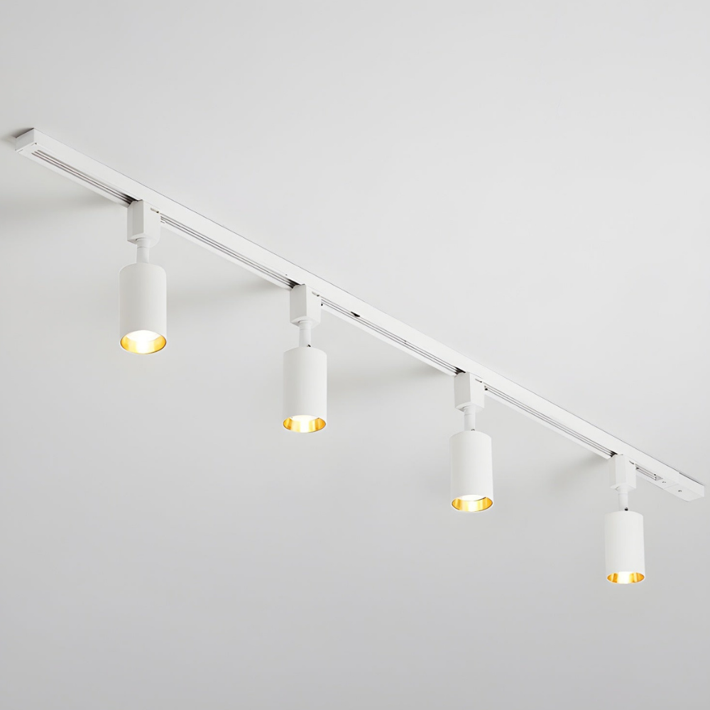 LED Track Lighting with Integrated LED and Adjustable Rail - Architectural Style