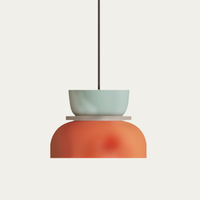 Light Blue + Orange