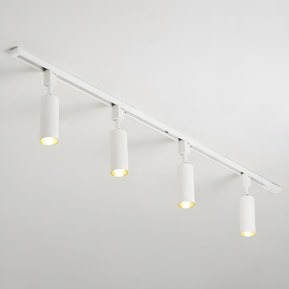 LED Track Lighting with Integrated LED and Adjustable Rail - Architectural Style