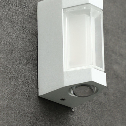 Outdoor Led Porch Lights with Integrated LED and Frosted Acrylic Lens