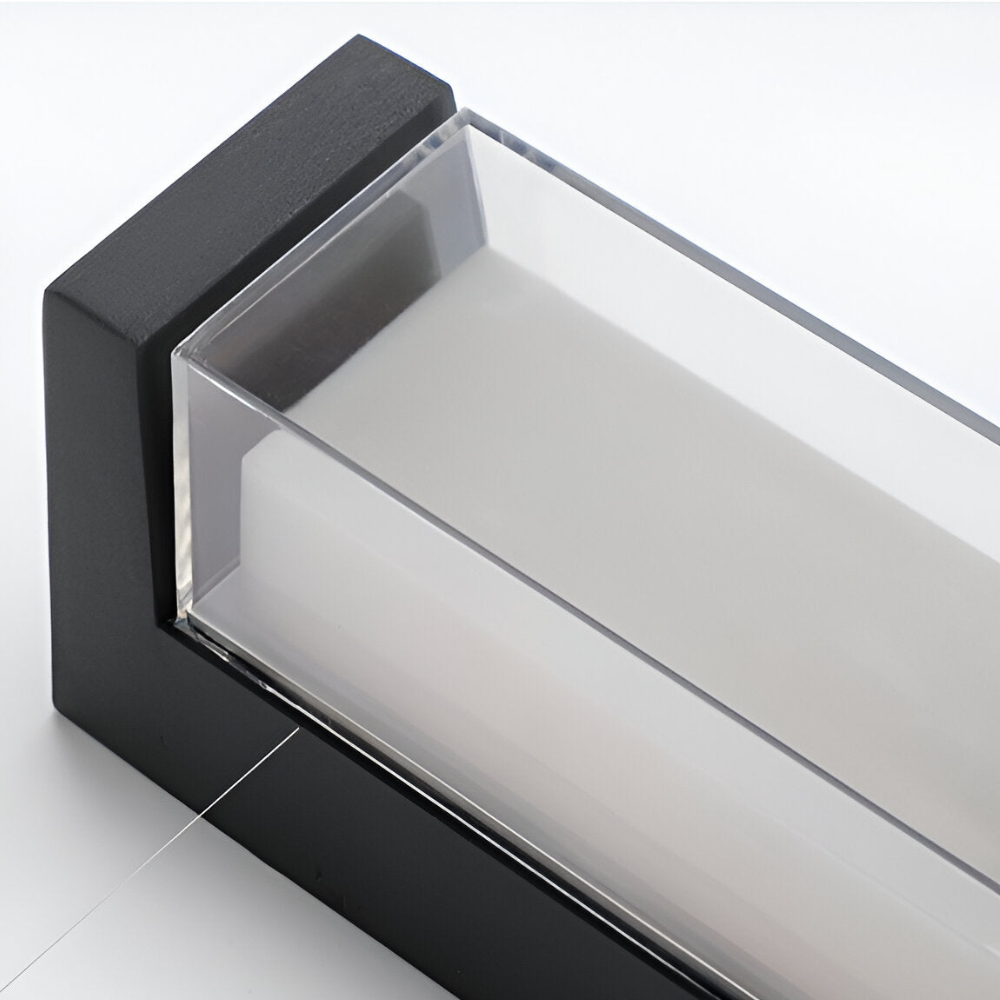 Außen-LED-Verandaleuchten mit integrierter LED und mattierter Acryllinse