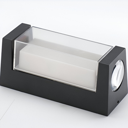Outdoor Led Porch Lights with Integrated LED and Frosted Acrylic Lens