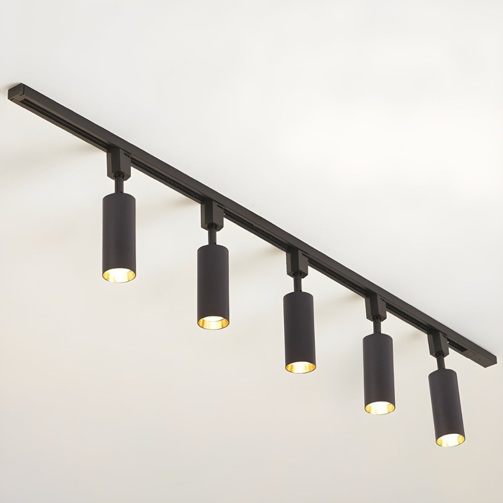 LED Track Lighting with Integrated LED and Adjustable Rail - Architectural Style