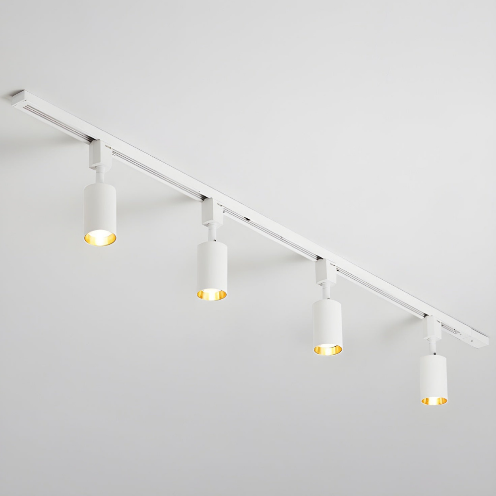 LED Track Lighting with Integrated LED and Adjustable Rail - Architectural Style