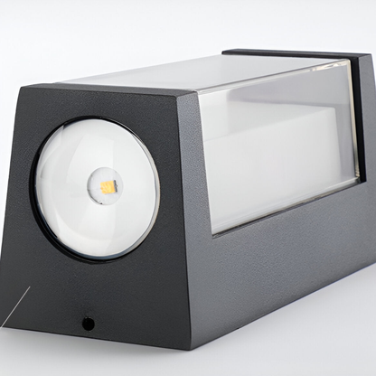 Outdoor Led Porch Lights with Integrated LED and Frosted Acrylic Lens