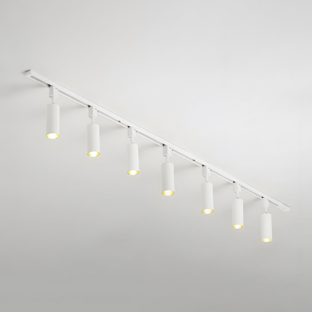 LED Track Lighting with Integrated LED and Adjustable Rail - Architectural Style