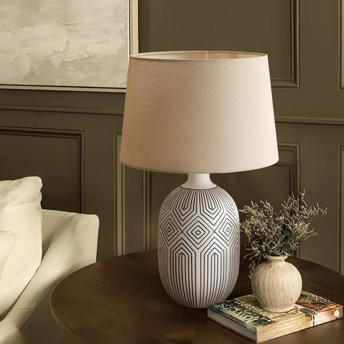 Paradigm Ceramic Table Lamp