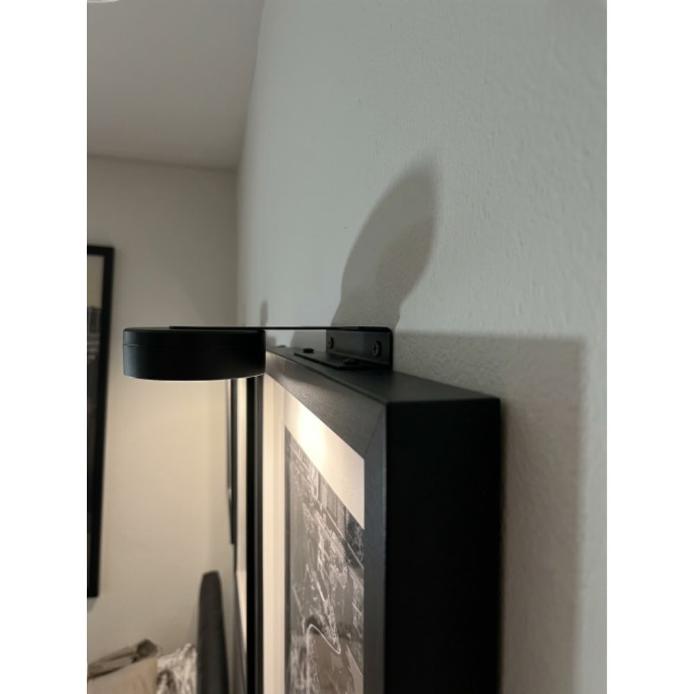 Wiederaufladbare magnetische Bilderleuchte mit Fernbedienung – Werkzeugfreie Galeriespotlight