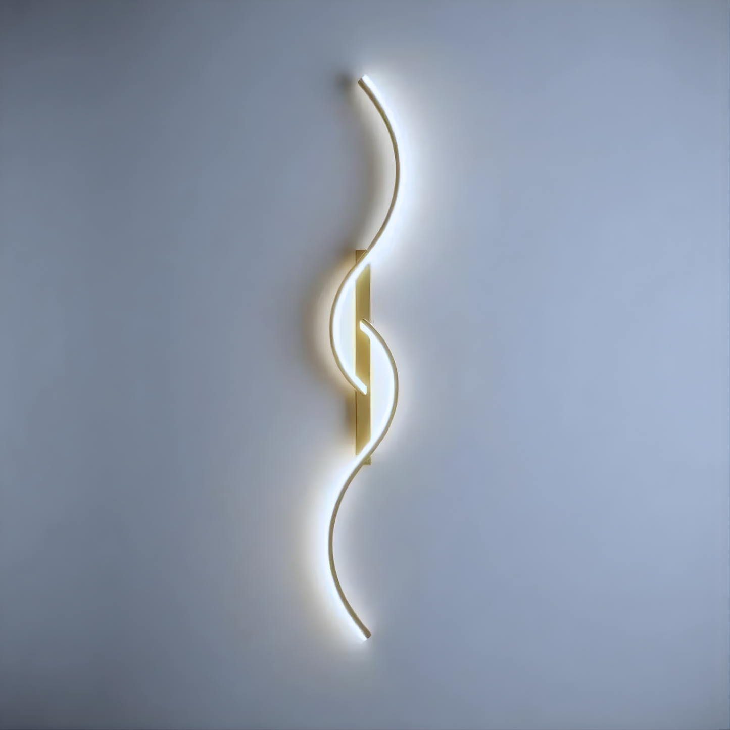 Minimalist Wavy Chic LED Wall Light