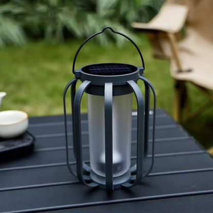 Solar Powered Tripod Lantern for Patio and Camping