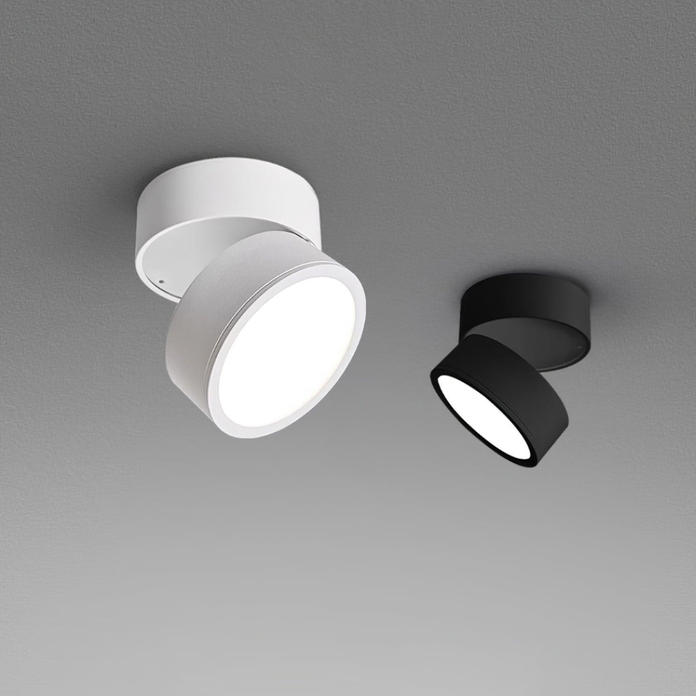 Adjustable Aluminum Ceiling Cylinder Light – Minimalist Architectural Design