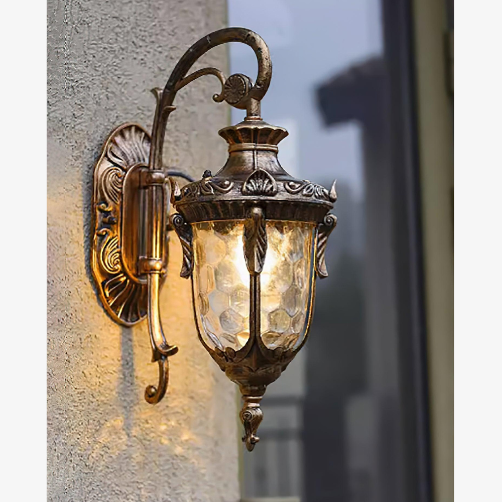 Entryway Light Fixtures for Patio Garage and Porch - Vintage European Design