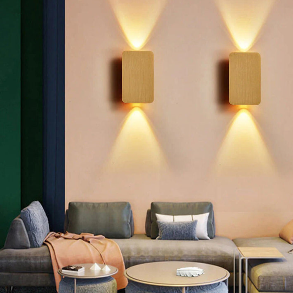 Modern Up-Down Wall Sconce - Minimalist Dual-Directional Wall Light