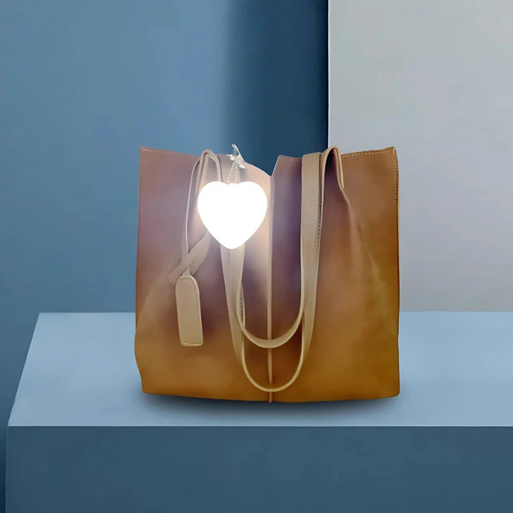 Porte-clés lumineux à LED pour sac - Lampe de poche portable et repère nocturne