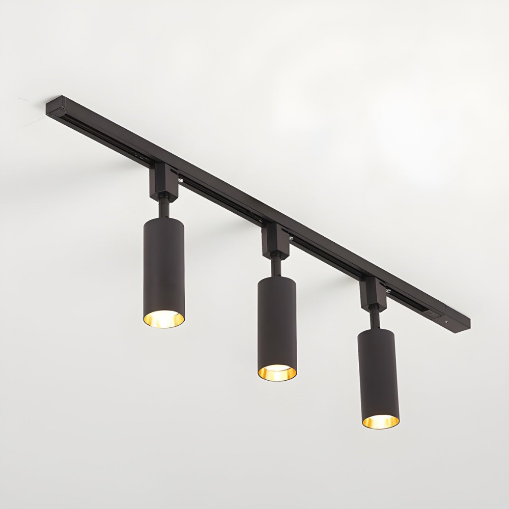 LED Track Lighting with Integrated LED and Adjustable Rail - Architectural Style