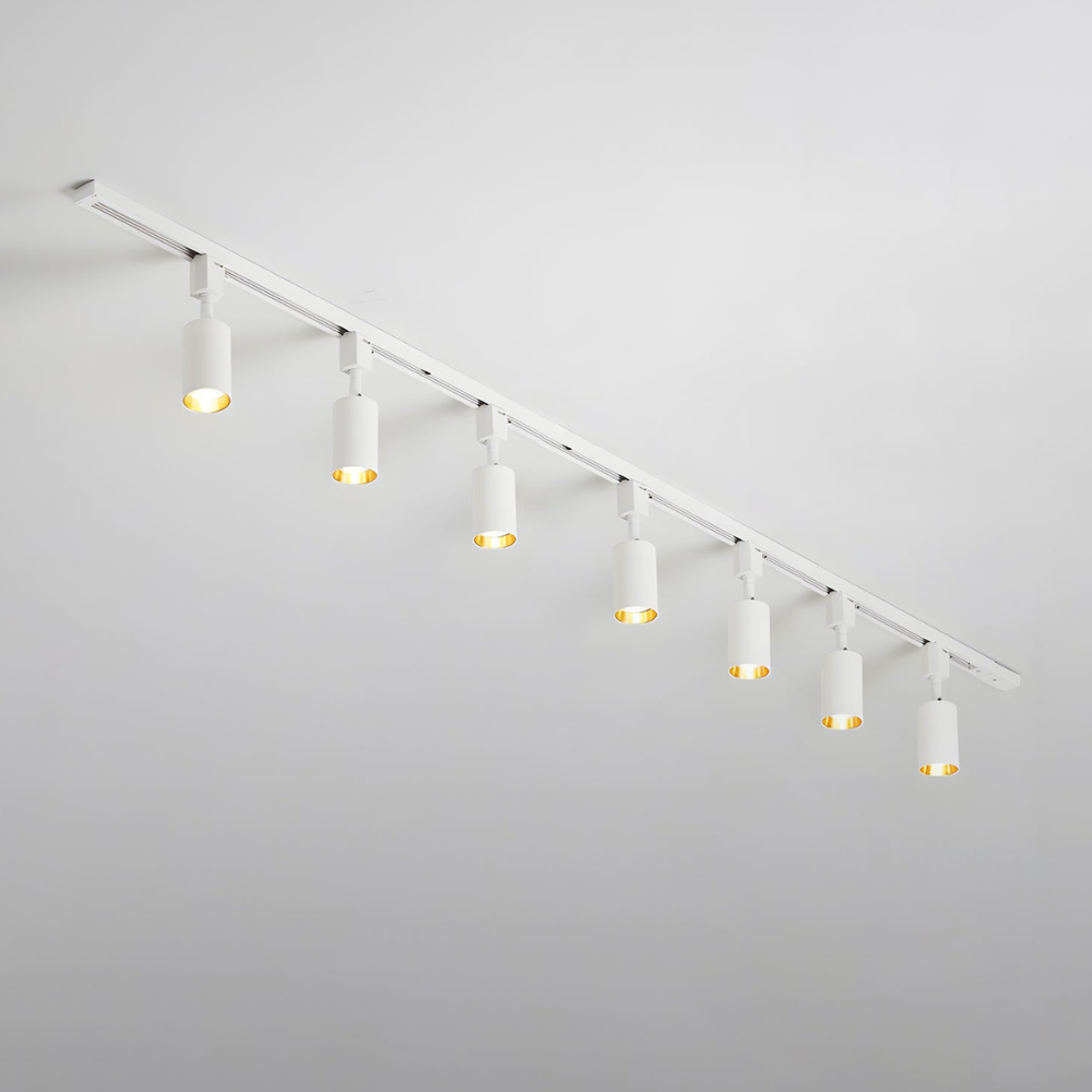 LED Track Lighting with Integrated LED and Adjustable Rail - Architectural Style