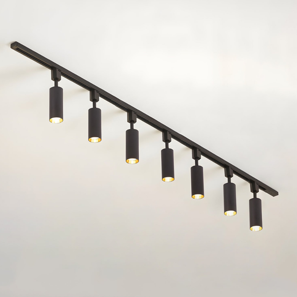LED Track Lighting with Integrated LED and Adjustable Rail - Architectural Style